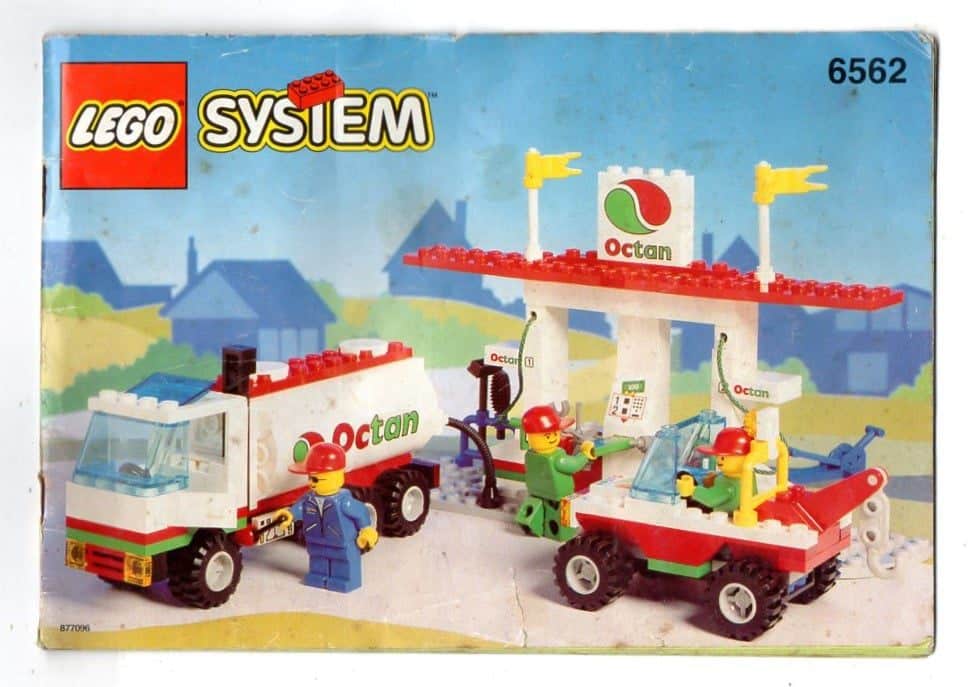 | Casa do Colecionador Lego - 6562 - Manual de Instruções - Montagem - 1995