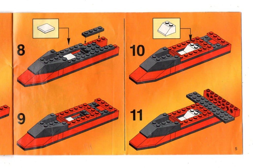 | Casa do Colecionador Lego - 6580 - Manual de Instruções - Montagem - 1998