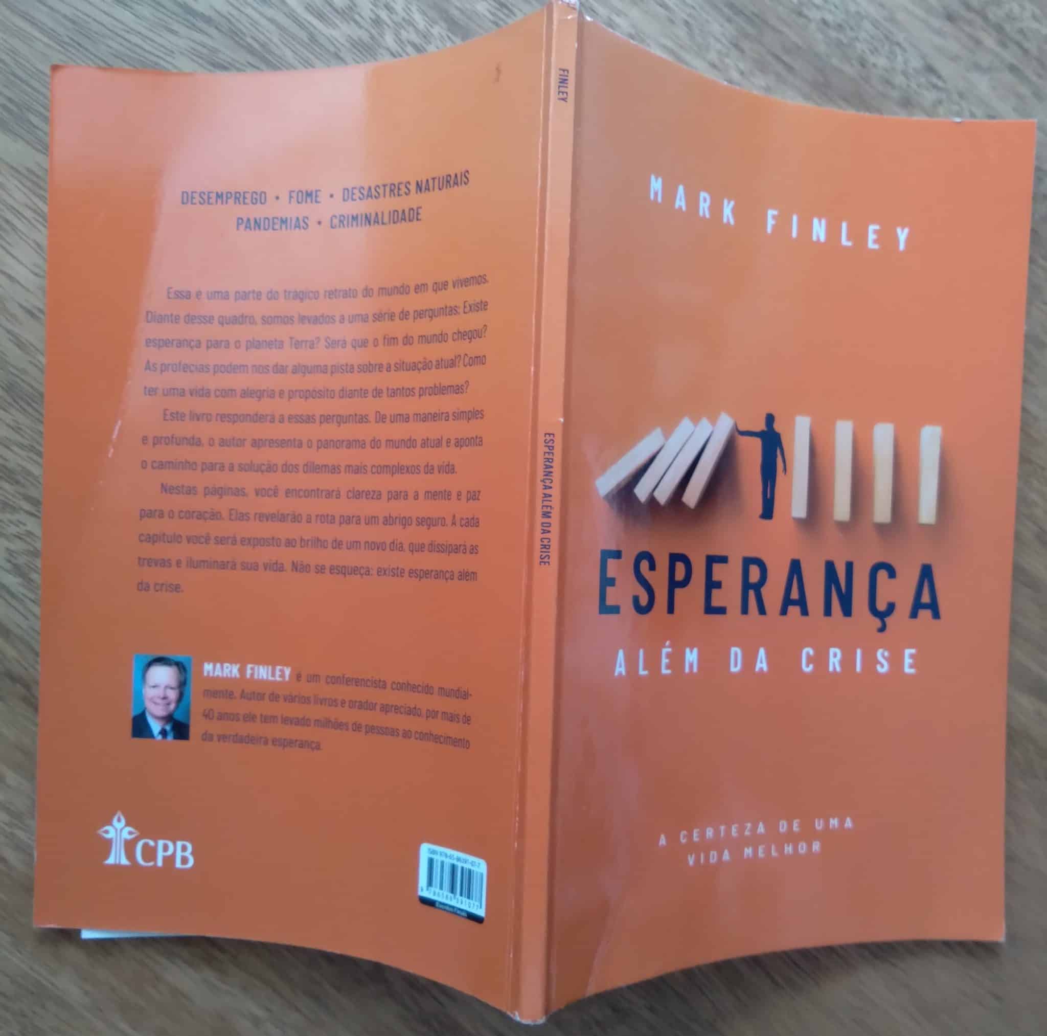 | Casa do Colecionador Livro Cpb Mark Finley Esperanca Alem Da Crise