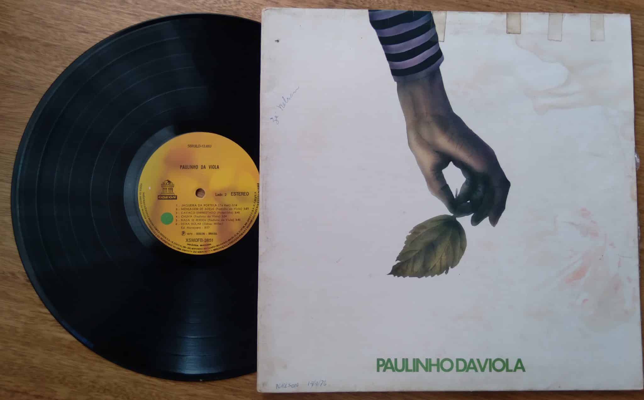 | Casa do Colecionador Vinil lp Odeon Paulinho da Viola / a vida continua Argumento Amor a natureza.
