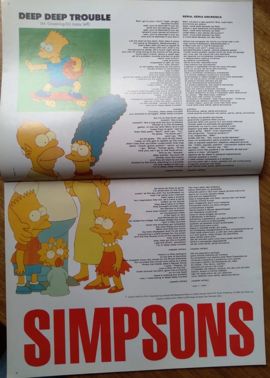 | Casa do Colecionador 28G Revista Letras traduzidas bizz 75 / John Bon Jovi Jesus Jones Billy Idol Plaza.