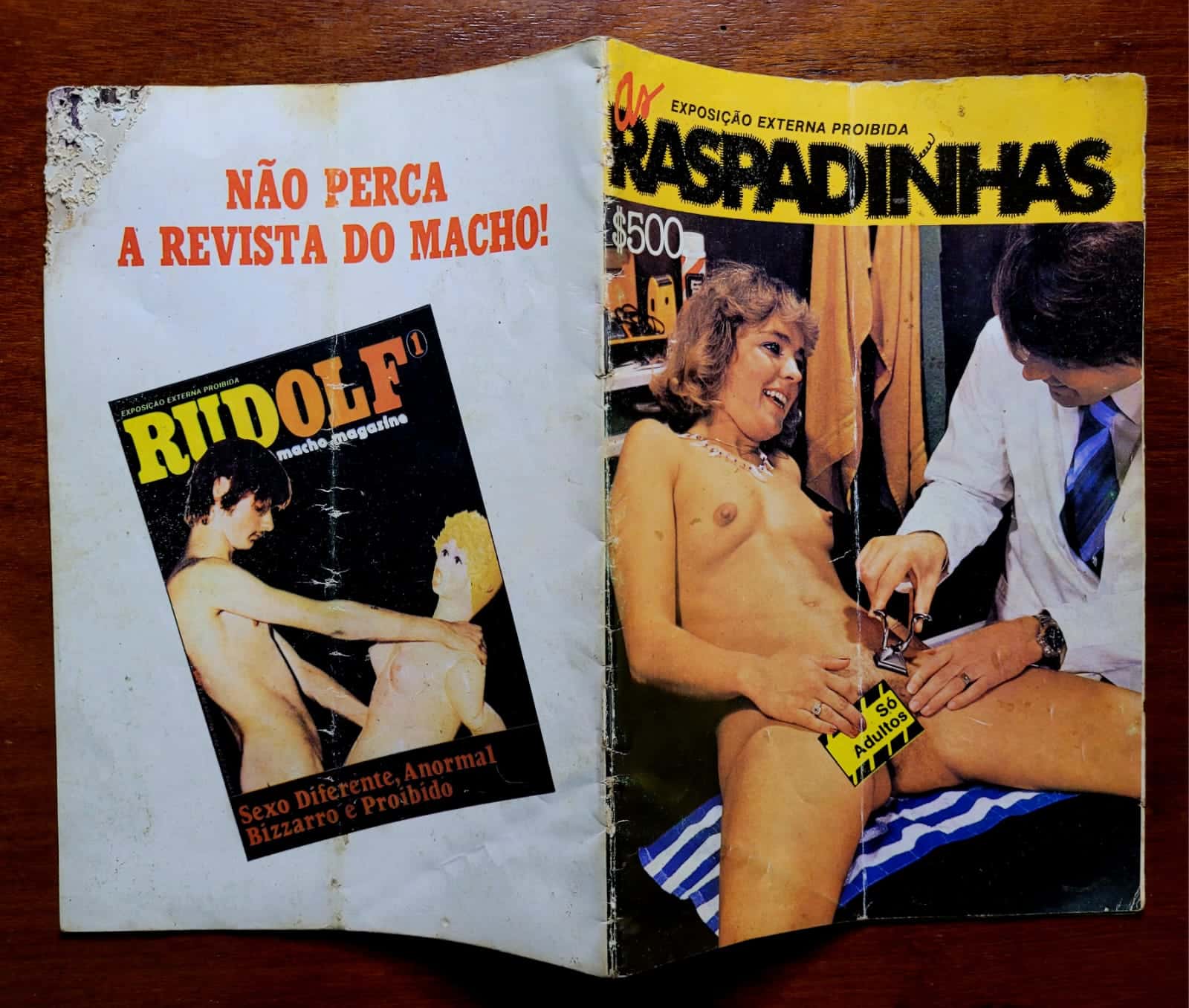 | Casa do Colecionador As Raspadinhas (Fotonovela Erótica) Anos 80
