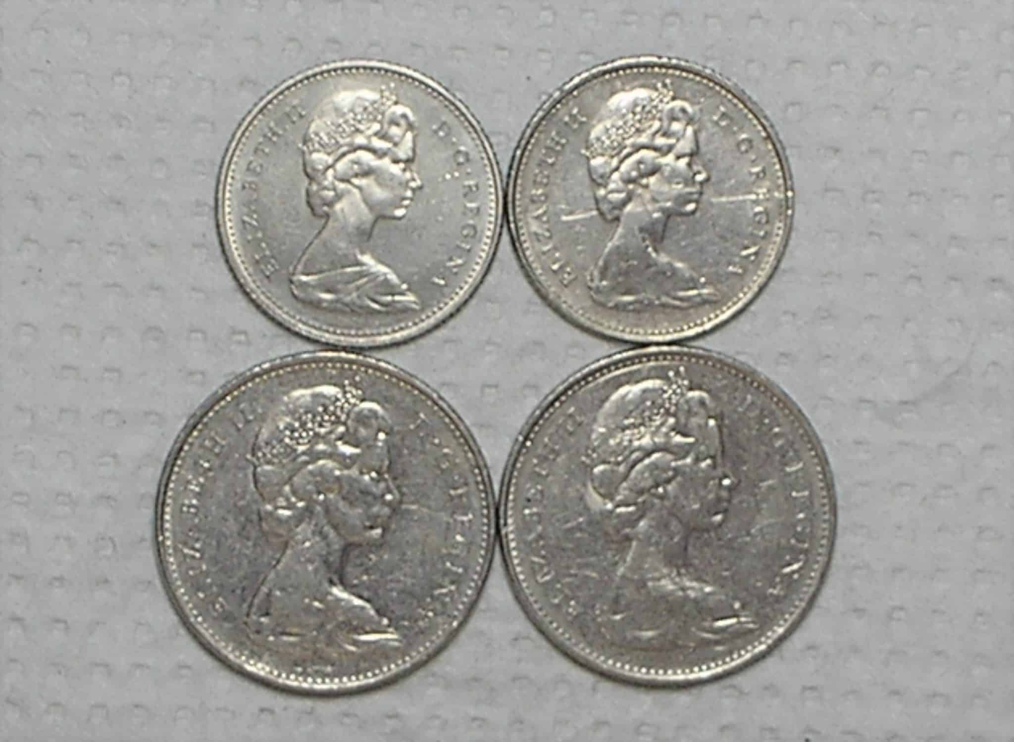 | Casa do Colecionador Canada) 5 Cents - 1973/1976 + 10 Cents - 1973/1978 / Ni / box39