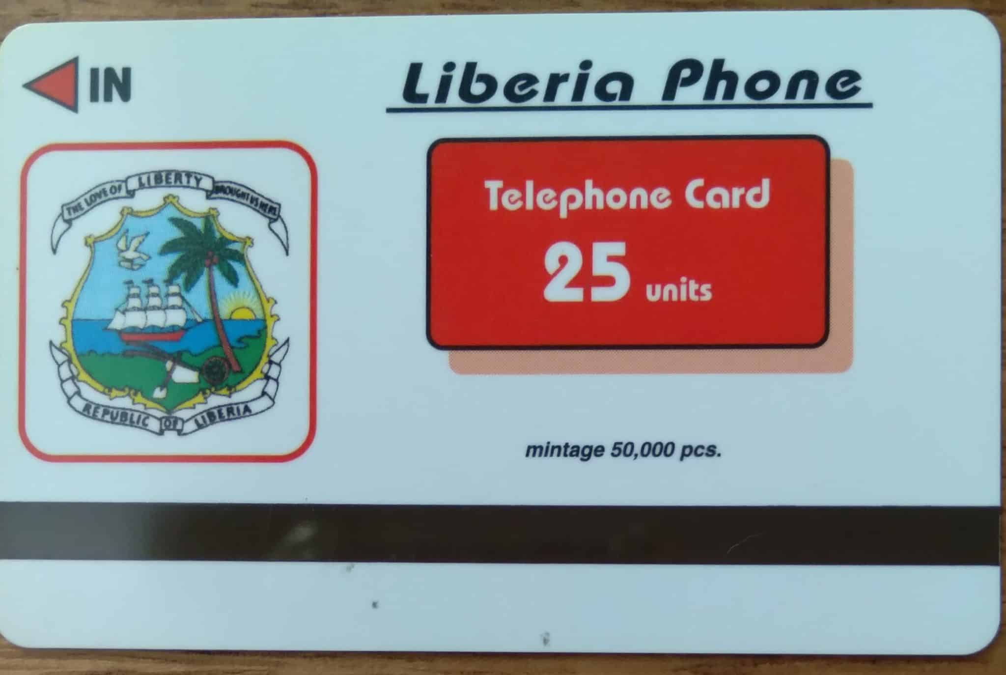 | Casa do Colecionador Cartão Libéria Phone Magnético. Urso e filhote.