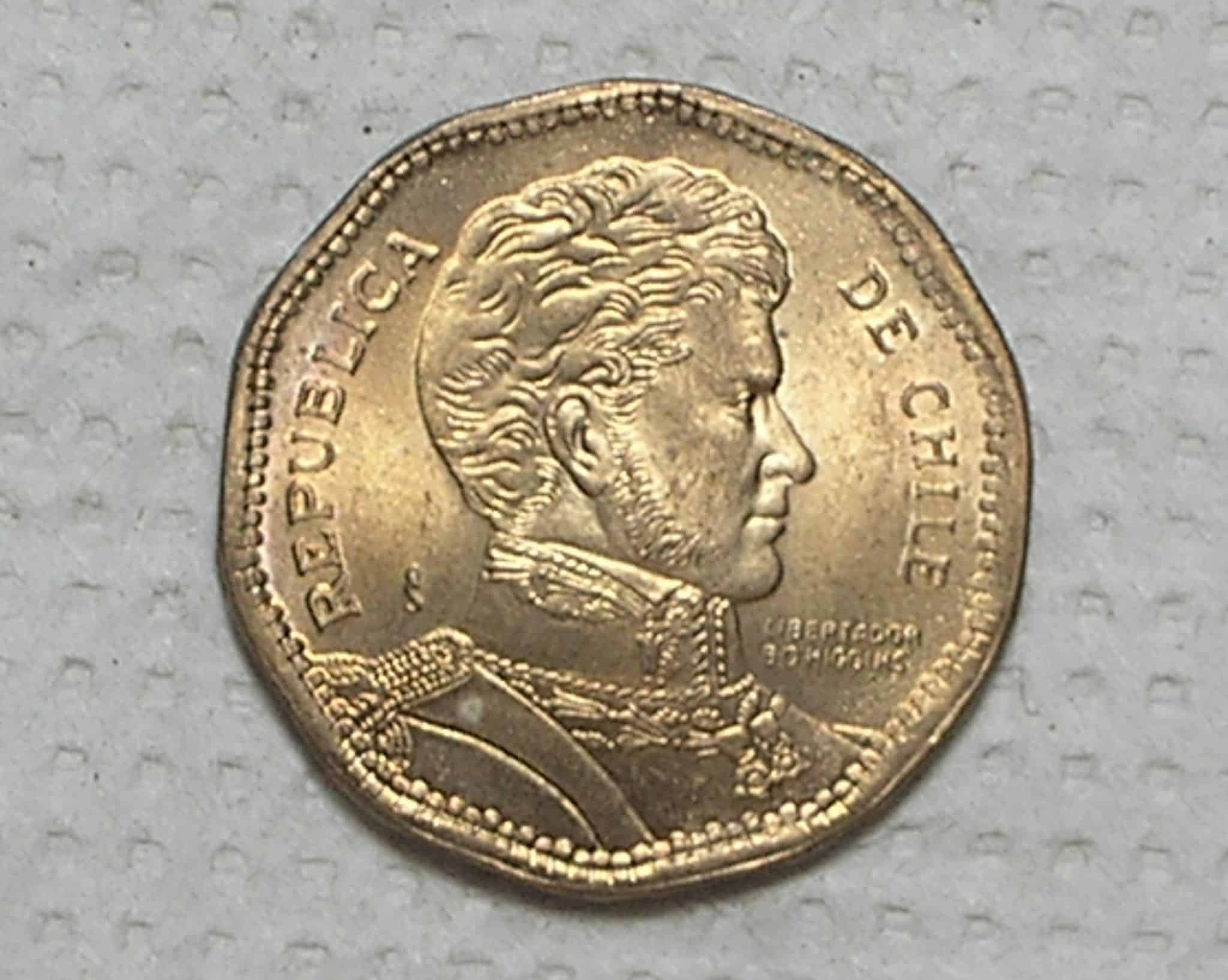| Casa do Colecionador Chile) 50 Pesos - 1999 / Bz/Al / Fc / box39
