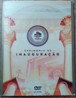 Dvd Cerimônia inauguração Templo de Salomão.