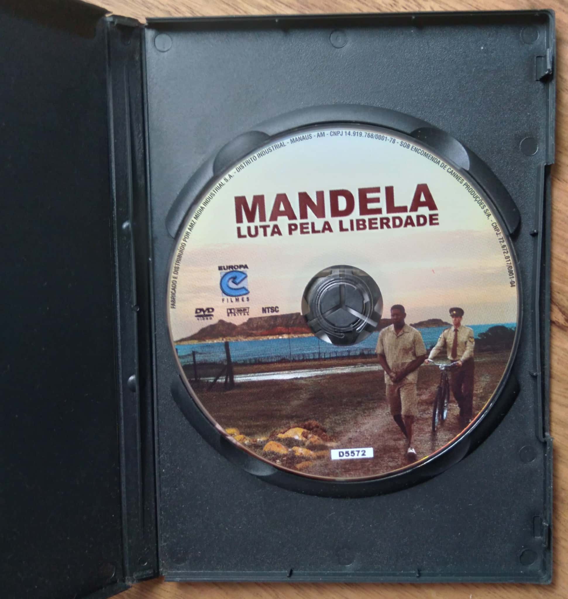| Casa do Colecionador Dvd Europa filmes Mandela luta pela liberdade.