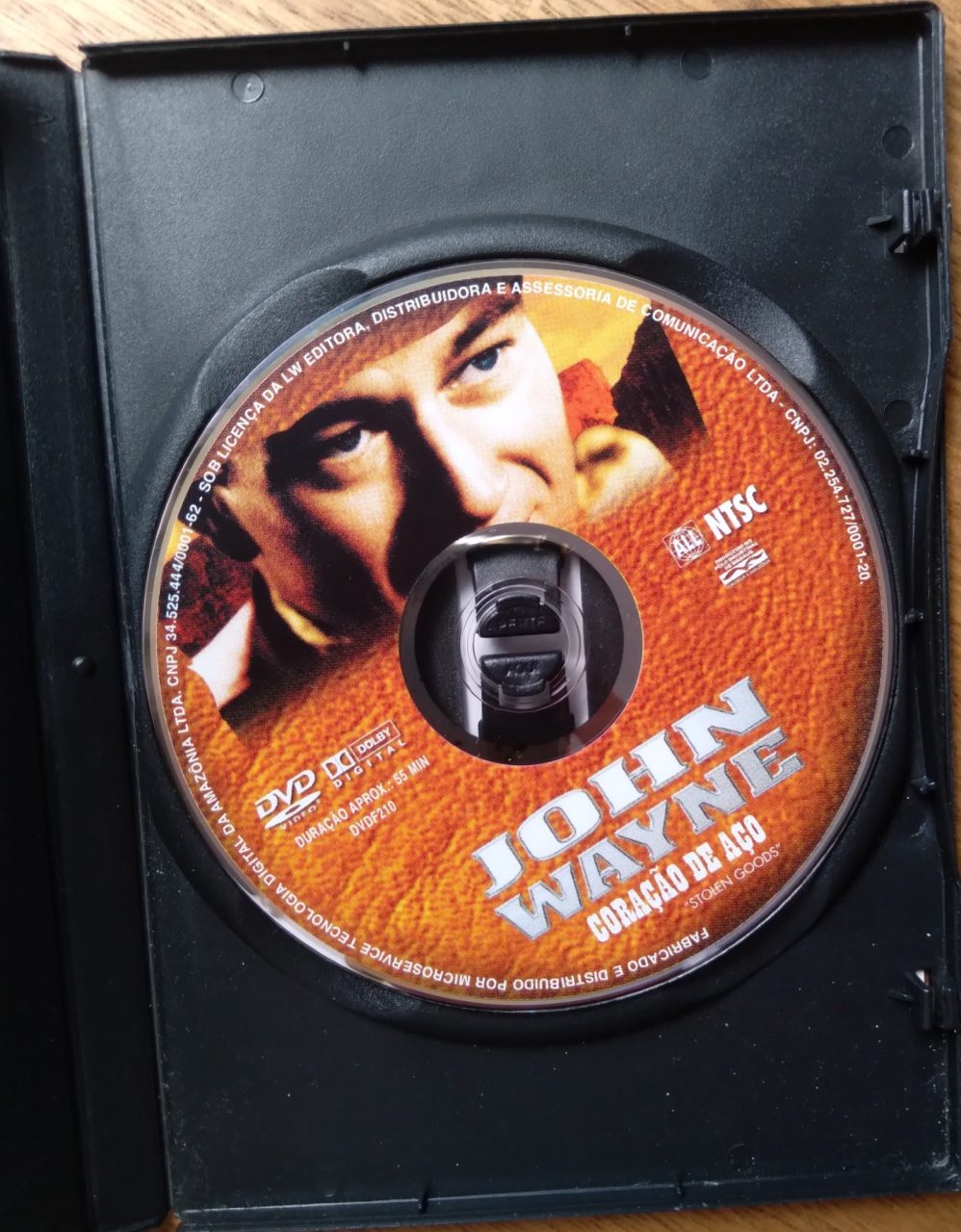 | Casa do Colecionador Dvd Faroeste John Wayne Coração de Aço.