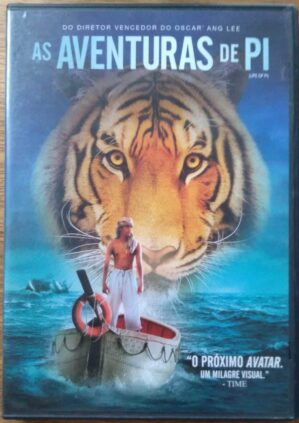 Dvd Fox 2000 Aventura. As Aventuras de Pi. Ang Lee.