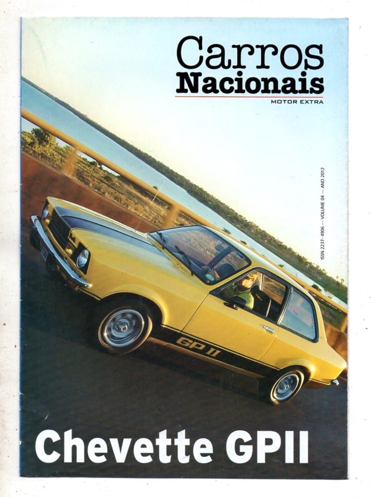| Casa do Colecionador Fascículo Carros Nacionais Chevette GP II - Jornal Extra RJ - 2012