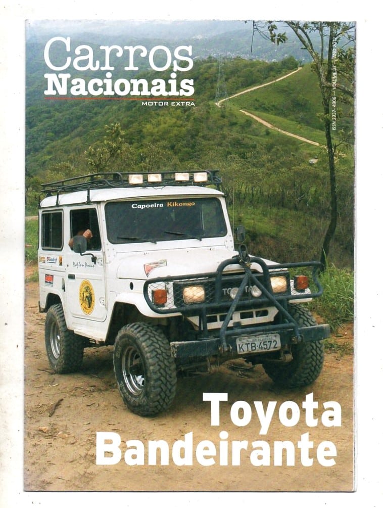 | Casa do Colecionador Fascículo Carros Nacionais - Toyota Bandeirante - Jornal Extra RJ - 2012