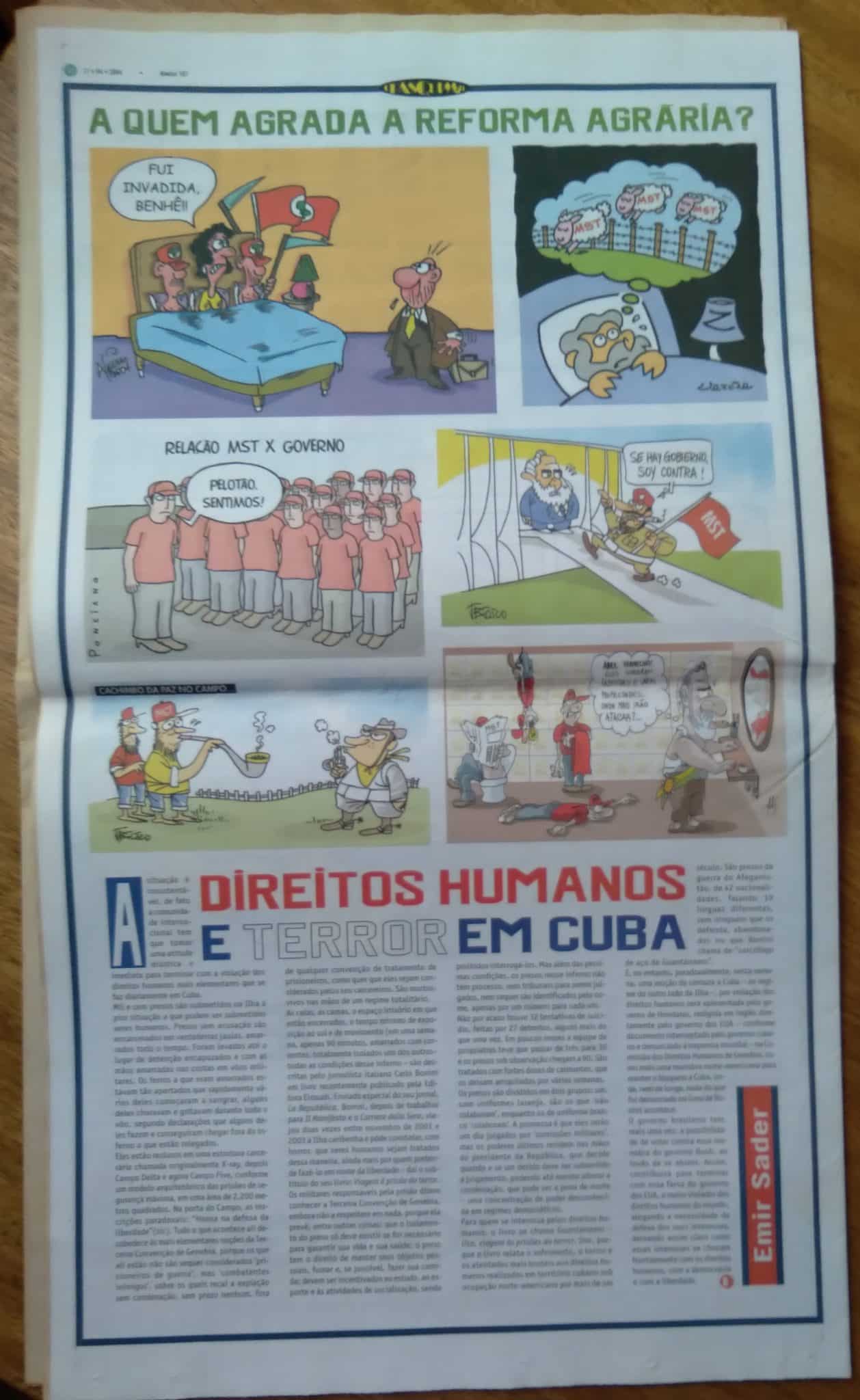 | Casa do Colecionador Jornal O Pasquim 21 107. Condoleezza Nua e crua. MST Violência no Rio.