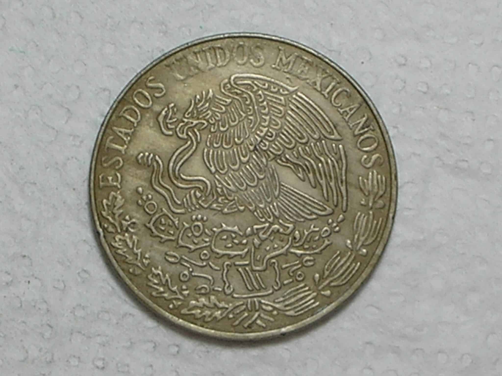 | Casa do Colecionador México) 5 Peso - 1976 - Large date / Co/Ni / box36