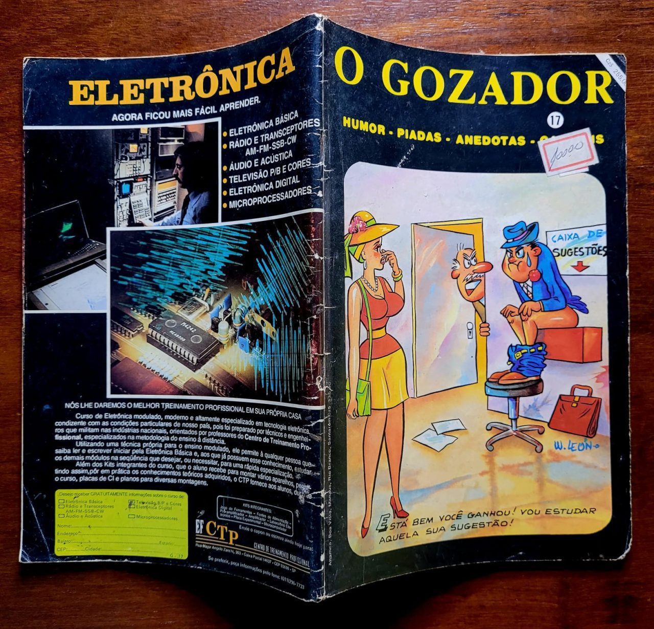 | Casa do Colecionador O Gozador Nº 17