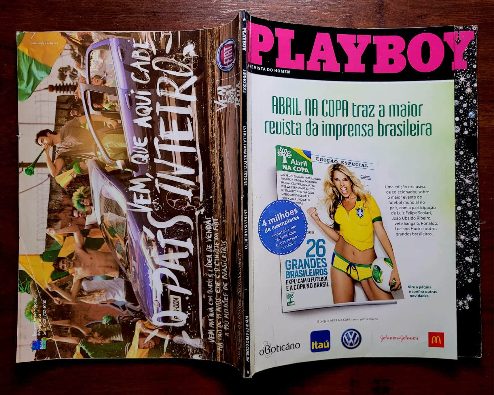 | Casa do Colecionador Playboy Nº 457 - Tamara Ecclestone (Revista com Pôster) Junho 2013
