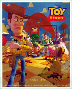 Uganda - Toy Story - 1997 - Bloco 2