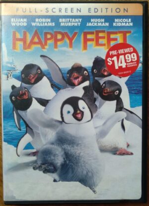 Dvd em Inglês Warner Bros Happy feet. Full-screen edition.