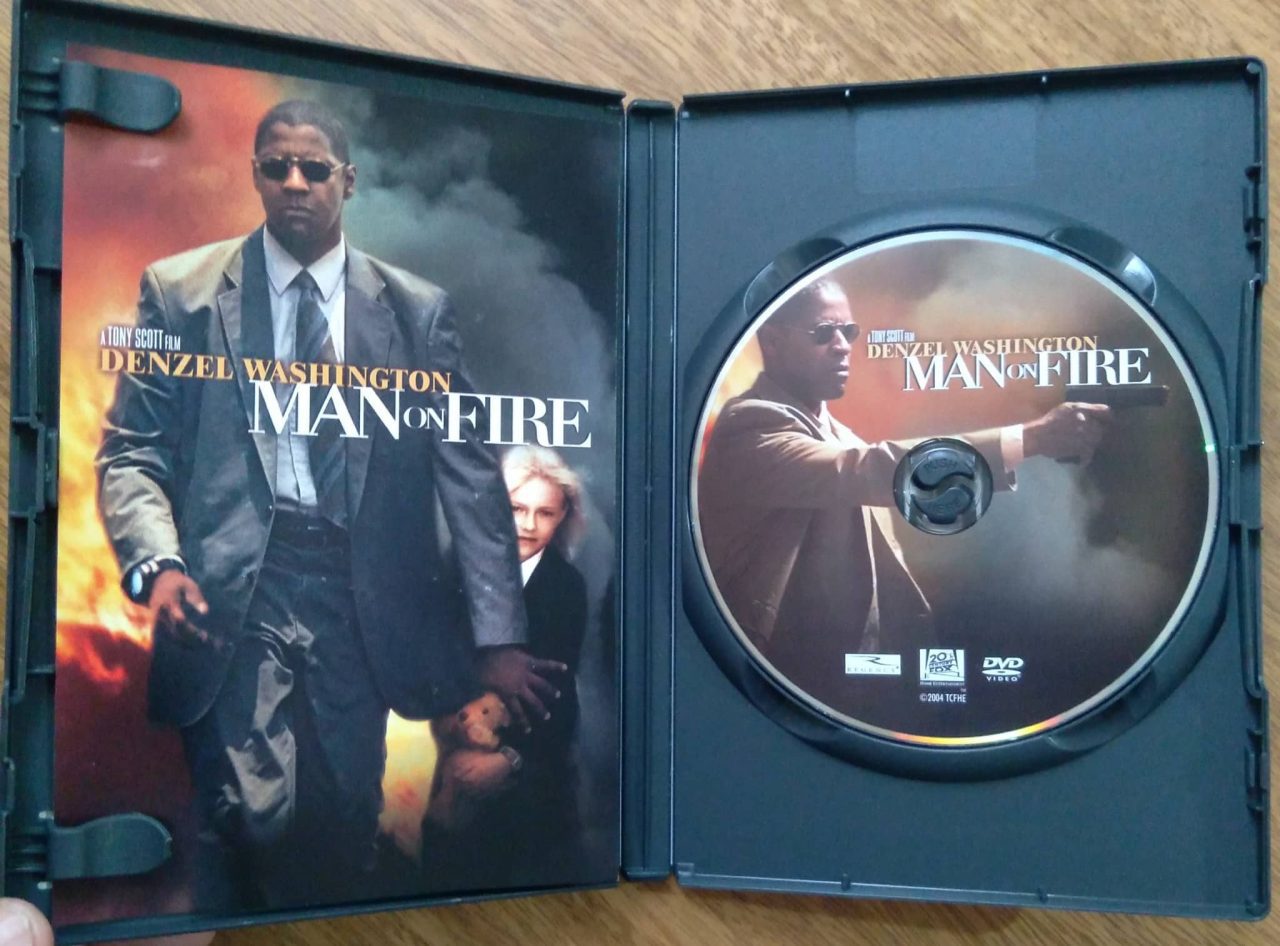 | Casa do Colecionador Dvd em Inglês. Widescreen Denzel Washington Man on Fire