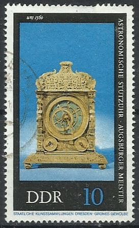 Filatelia Selo Alemanha Ddr 1975 Carimbado Selos Postais Stg01 2