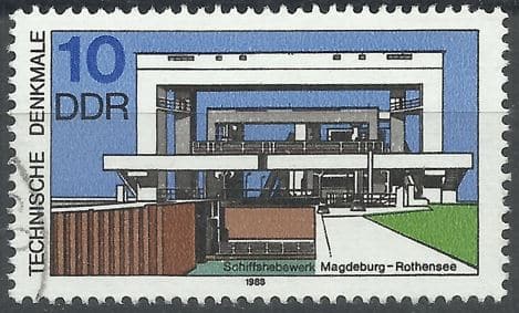 Filatelia Selo Alemanha Ddr 1988 Carimbado Selos Postais Stg01