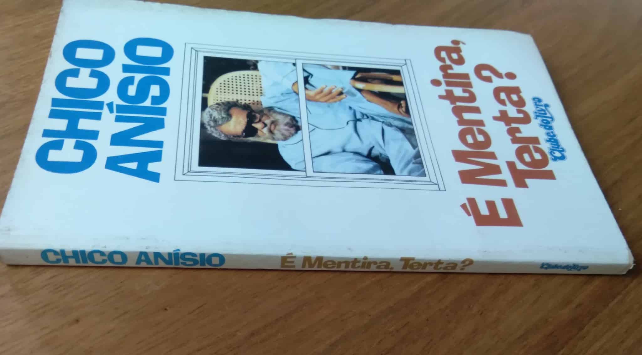 | Casa do Colecionador Livro É mentira Terta? Chico Anisio. Clube do Livro.
