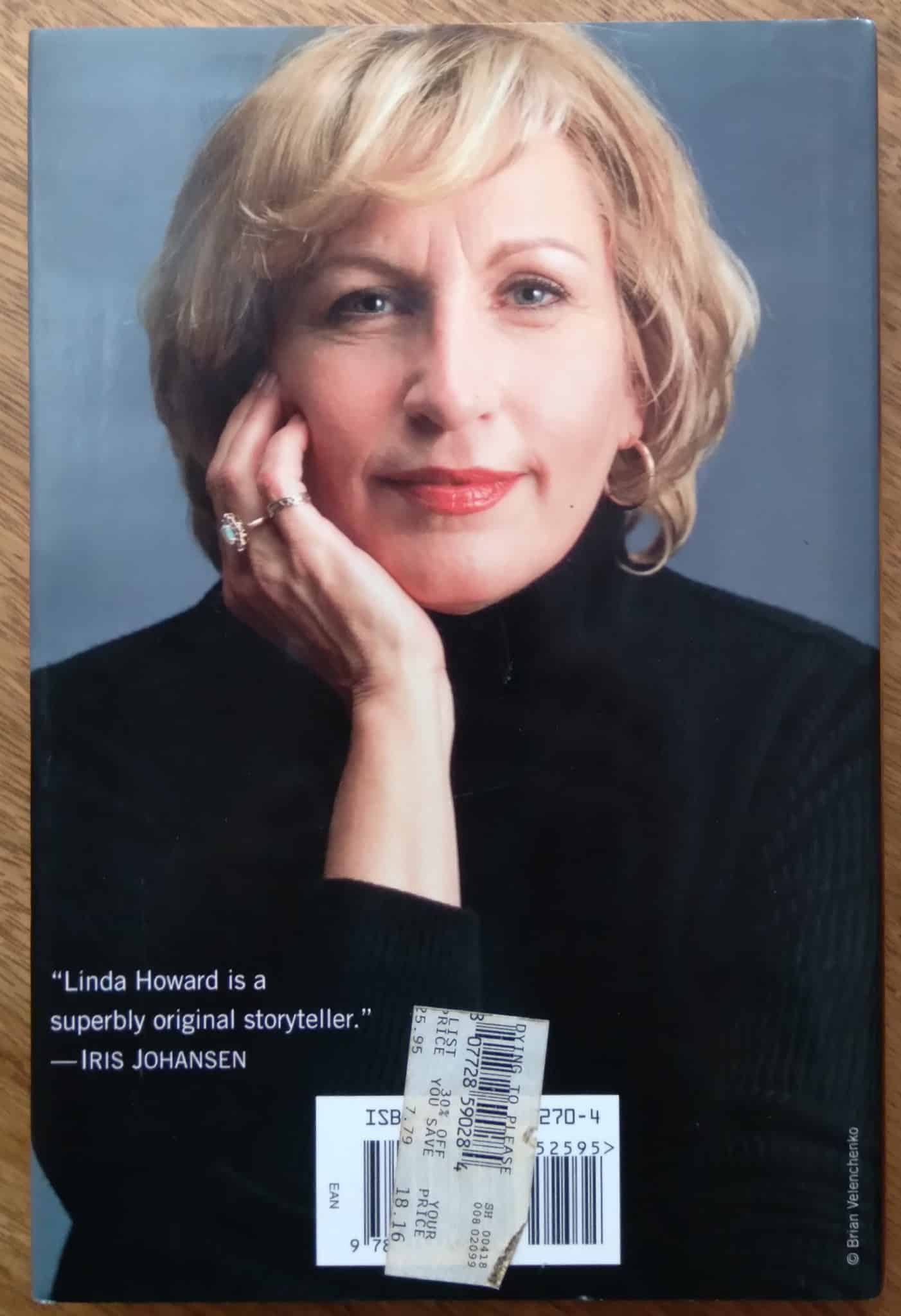 | Casa do Colecionador Livro em inglês capa dura Dying to please. Linda Howard. Ballantine Books.