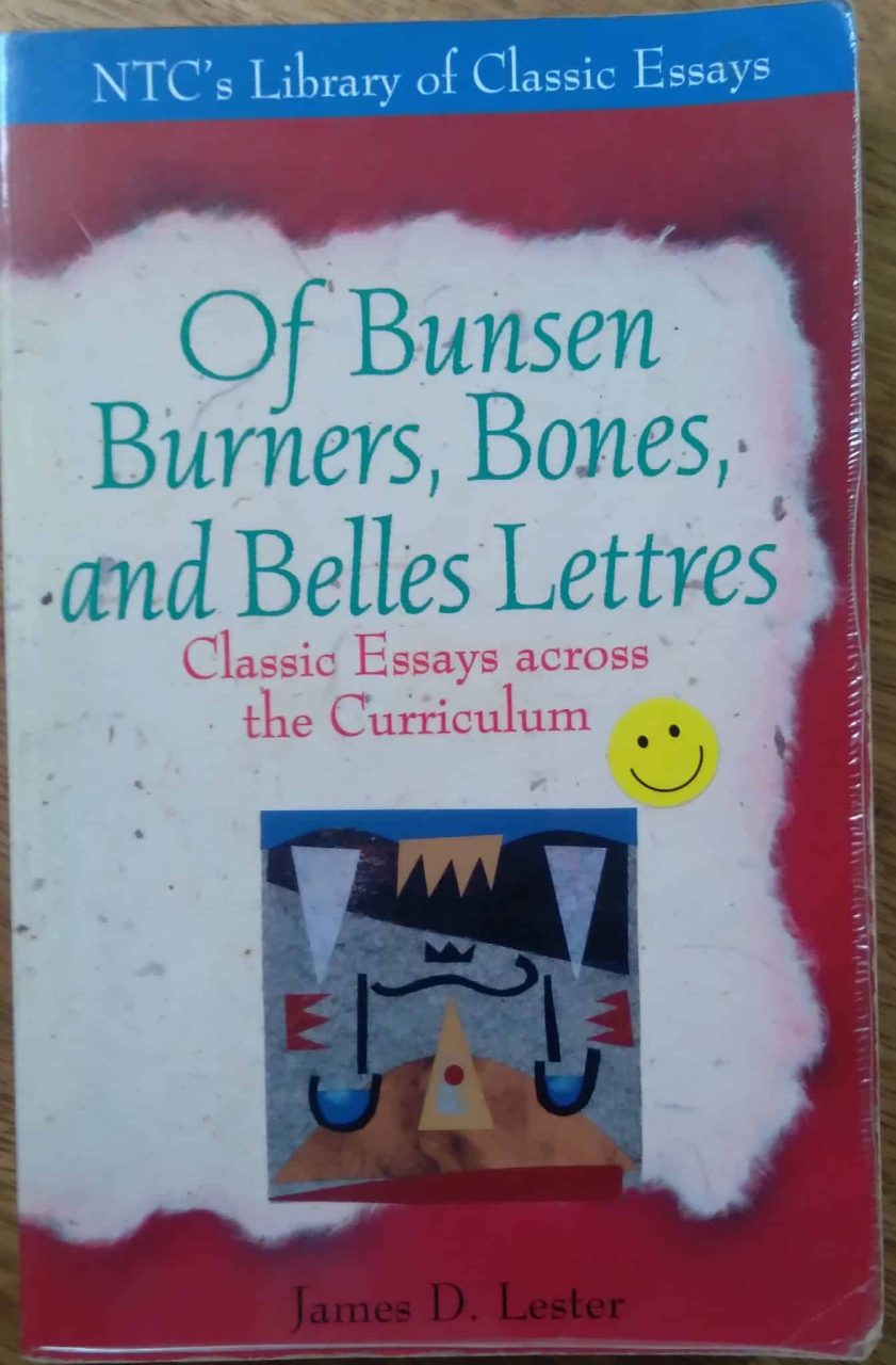 | Casa do Colecionador Livro em inglês. Of Bunsen Burners bones and Belles lettres.