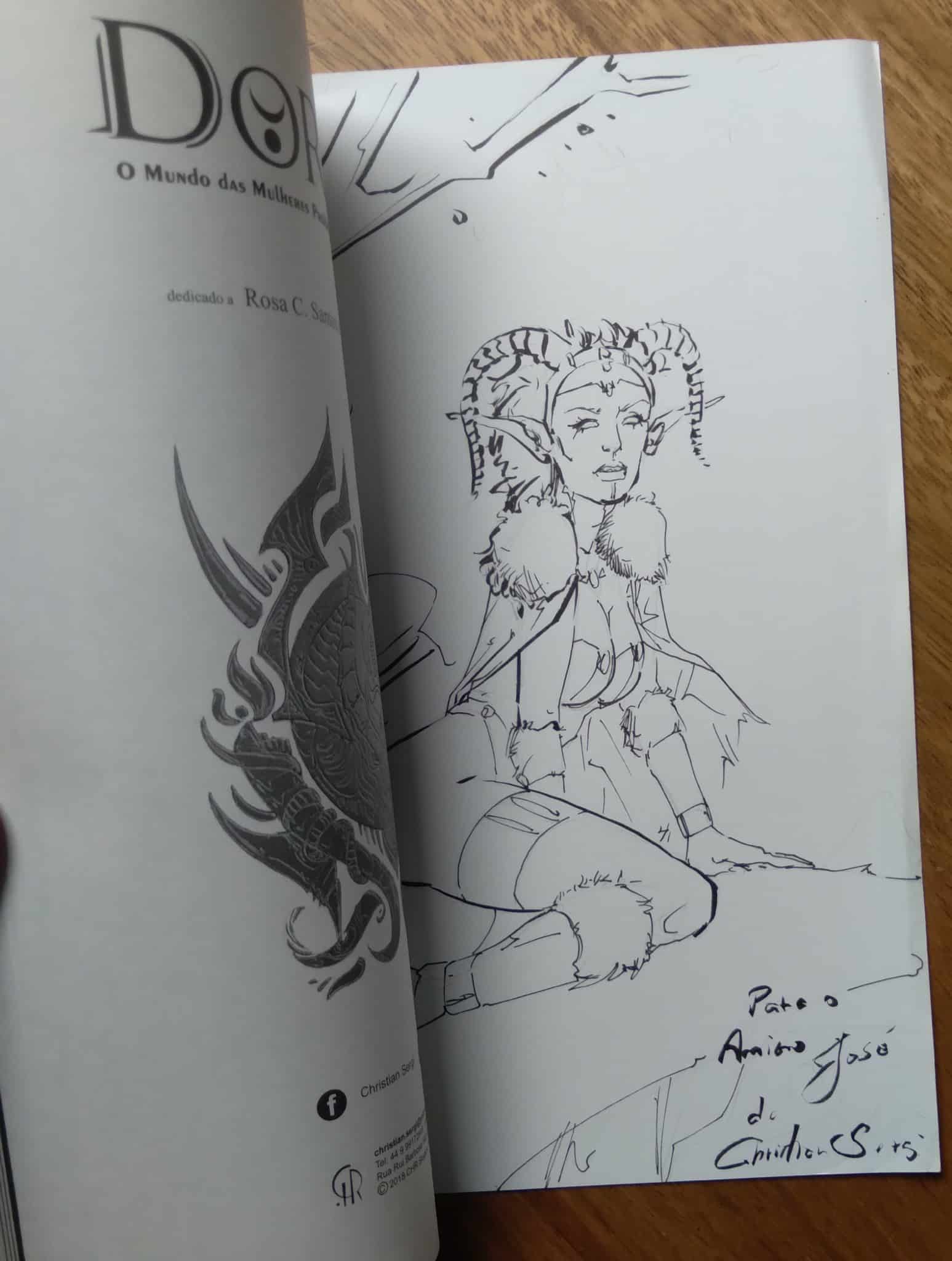 | Casa do Colecionador Livro ilustrado Doran mundo das mulheres proibidas. Christian Sergi.