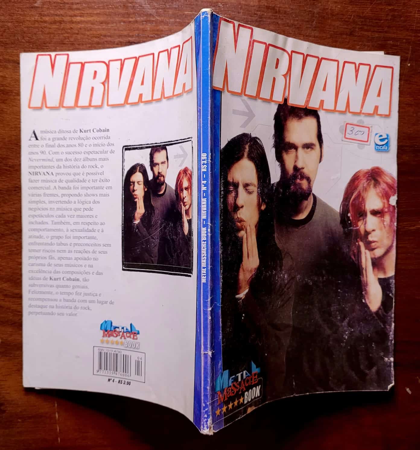 | Casa do Colecionador Metal Massacre Book Nº 4 - Nirvana (Editora Escala)