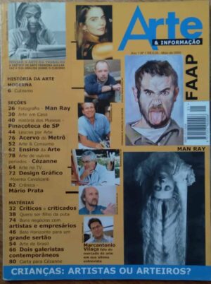 Revista Arte e informação 1. Faap Crianças artistas ou arteiros.