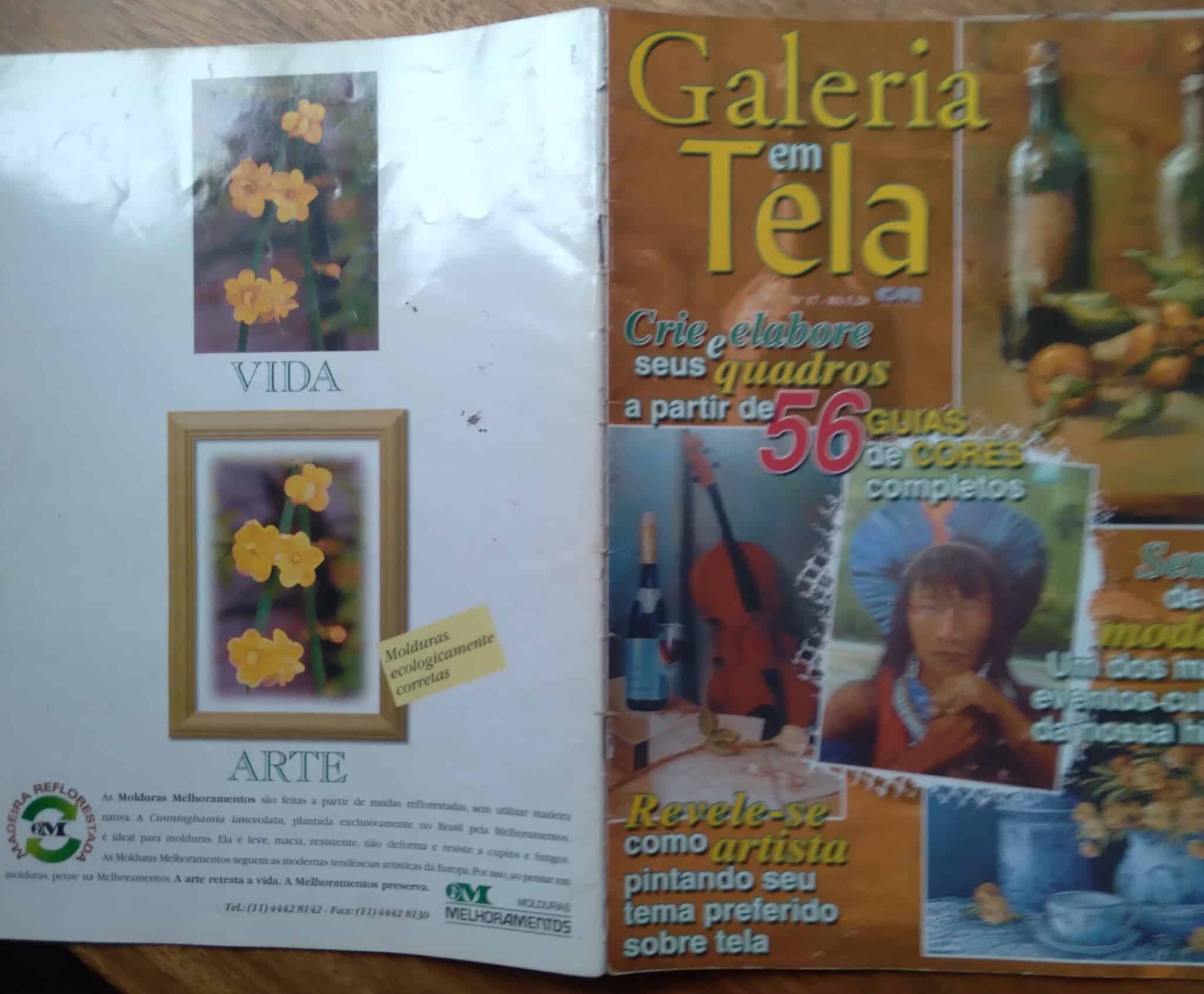 | Casa do Colecionador Revista Galeria em Tela 17. Semana da arte moderna guia de cores.