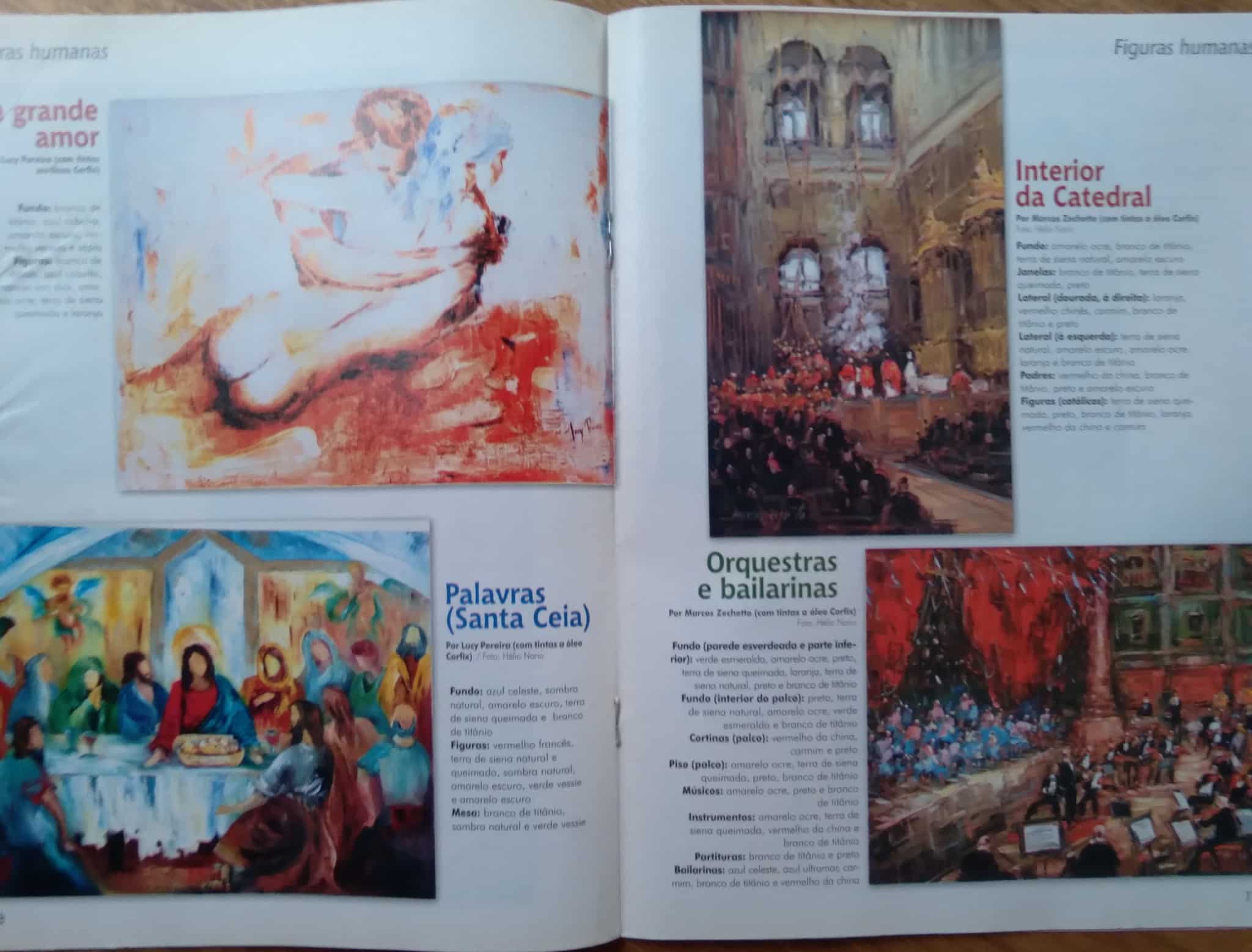 | Casa do Colecionador Revista Manias de pintar Telas 15. Homenagem a São Paulo.
