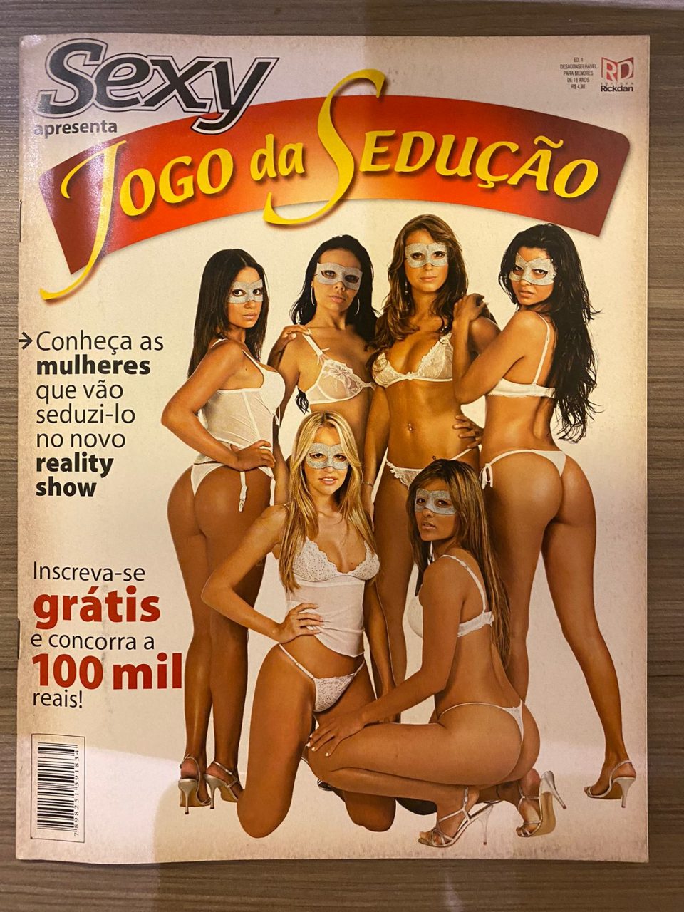 | Casa do Colecionador Revista Sexy - edição Especial - Jogos da Sedução -