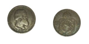 20 réis bronze 1870