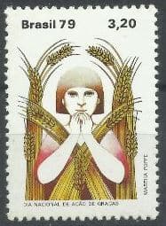 3B5 Filatelia - Selo Brasil - Ação de Graças - 1979 - Novo - Selos Postais