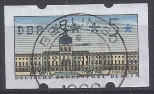 3BE6 Filatelia - Etiqueta Postal Berlin 1987 - Carimbado / Usado - Selos Postais