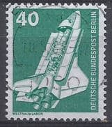 Filatelia Selo Berlin Industria E Tecnologia 1975 Carimbado Selos Postais 3