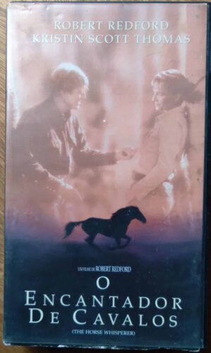 Fita VHS legendado O Encantador de cavalos. Robert Redford .