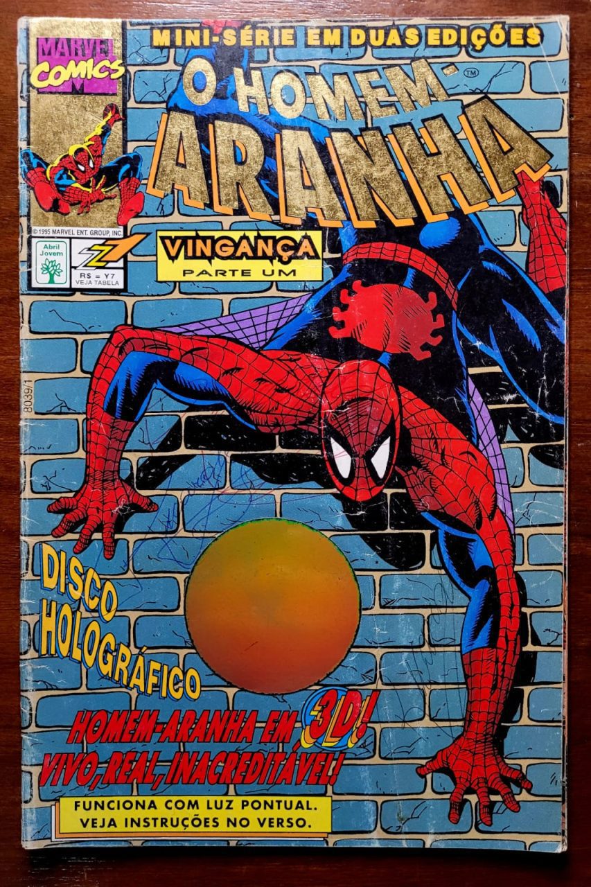 | Casa do Colecionador Homem-Aranha - Vingança N° 1 (Editora Abril) HQ/Gibi