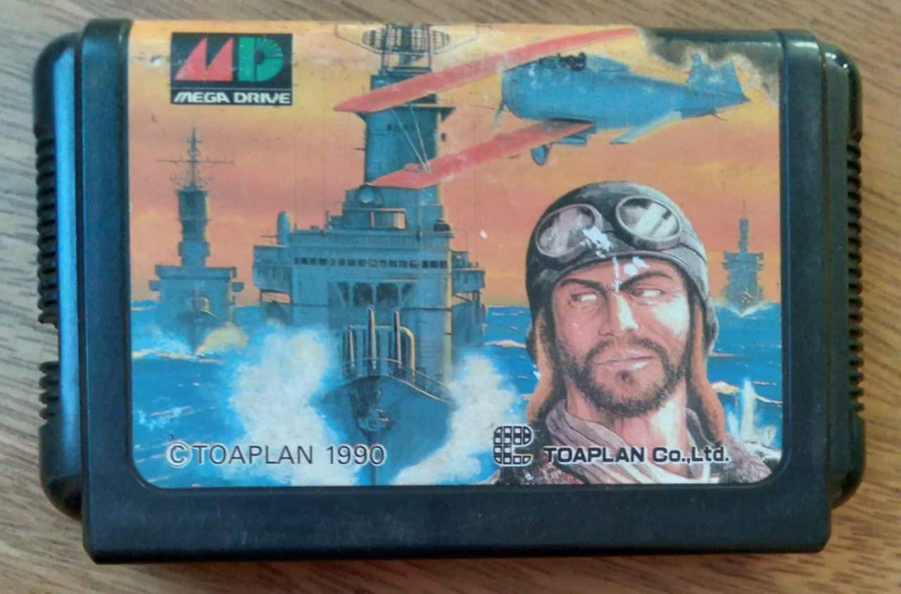 | Casa do Colecionador Jogo Mega drive Fire Shark Tora tora tora. Japonês testado.