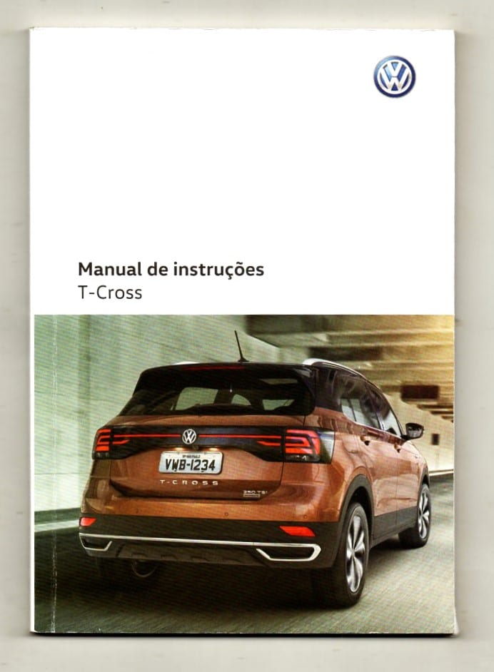 | Casa do Colecionador Manual Do Proprietario Volkswagen T-Cross - 2019
