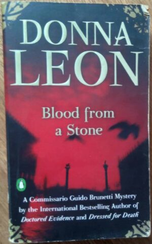 Pocketbook Blood from a Stone. Dona Leon. Grove press book
