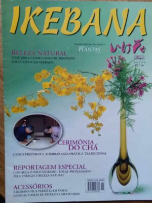 Q28 Ikebana 6. Ed Europa 2000. Beleza natural Cerimônia Chá Acessorios.