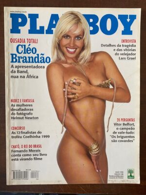 Revista Playboy N 286 - Cléo Brandão - Maio 1999