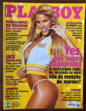 Revista Playboy N 344 - Bananinha - Março 2004