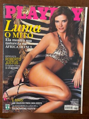 Revista Playboy N 354 - Luma - Janeiro 2005