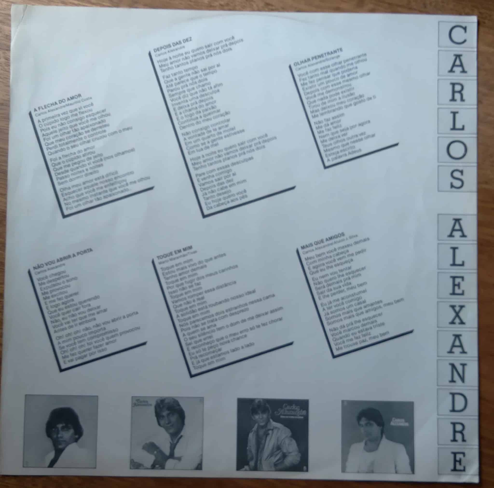| Casa do Colecionador Vinil lp Carlos Alexandre Gato e sapato A Flecha do amor.