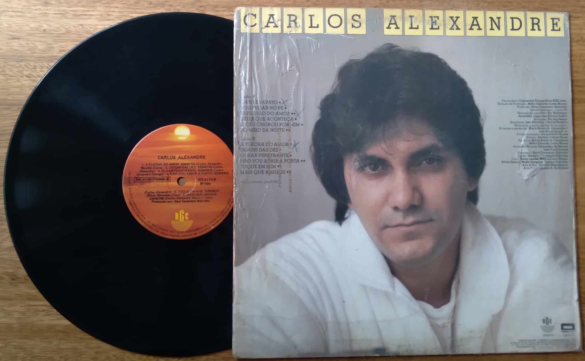 | Casa do Colecionador Vinil lp Carlos Alexandre Gato e sapato A Flecha do amor.