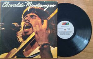 Vinil lp Oswaldo Montenegro Por brilho Aquela coisa toda Agonia.
