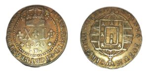 XL réis cobre 1820 R